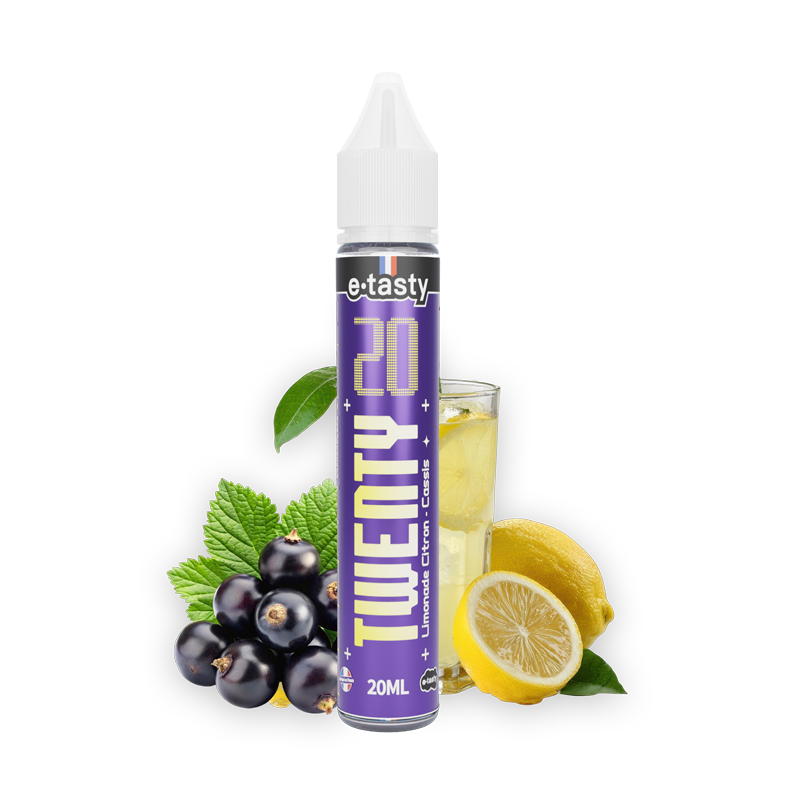Twenty LIMONADE CITRON - CASSIS 20ML